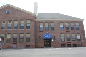 The front entrance of the Alternative Learning Center at Maybrook.