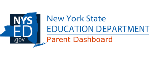 NYS Education Department Parent Dashboard Logo showing an image of NYS
