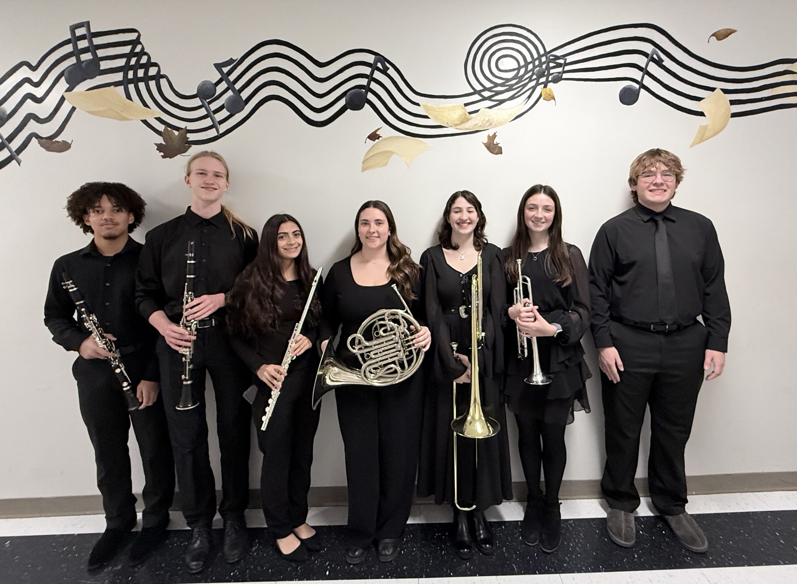 Band members at NYSMA